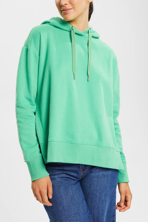 Sweatshirts & Hoodies Green Women Esprit Sweatshirt hoodie V48Z510