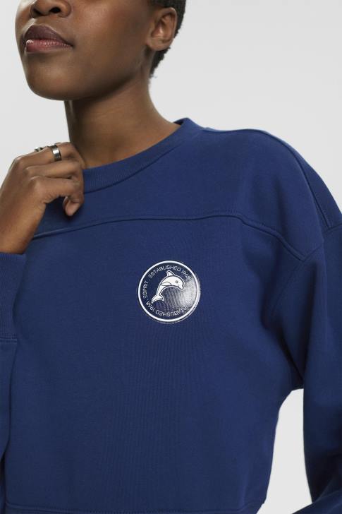 Sweatshirts & Hoodies Ink Women Esprit Cropped sweatshirt V48Z155