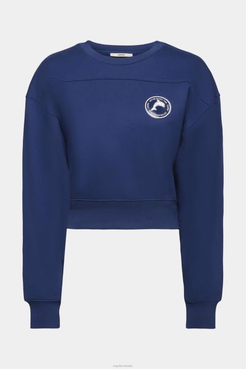 Sweatshirts & Hoodies Ink Women Esprit Cropped sweatshirt V48Z155