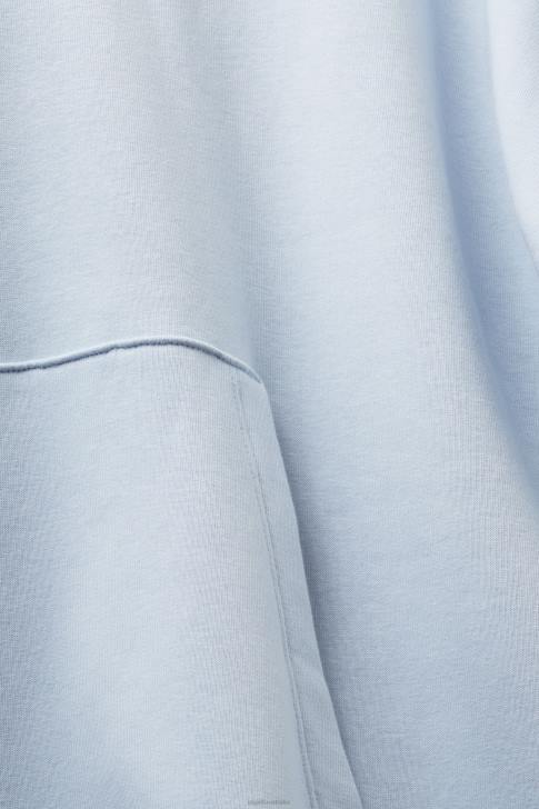 Sweatshirts & Hoodies Pastel Blue Women Esprit Hoodie with kangaroo pocket V48Z351