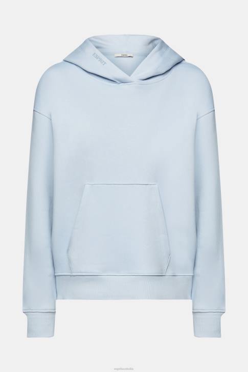 Sweatshirts & Hoodies Pastel Blue Women Esprit Hoodie with kangaroo pocket V48Z351
