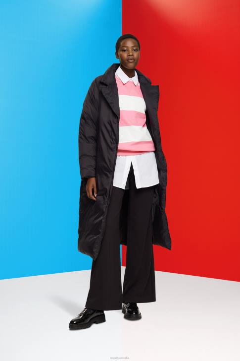 Sweatshirts & Hoodies Pink Women Esprit Striped sweatshirt V48Z402