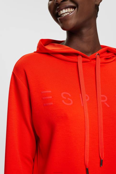 Sweatshirts & Hoodies Red Women Esprit Logo print hoodie V48Z559
