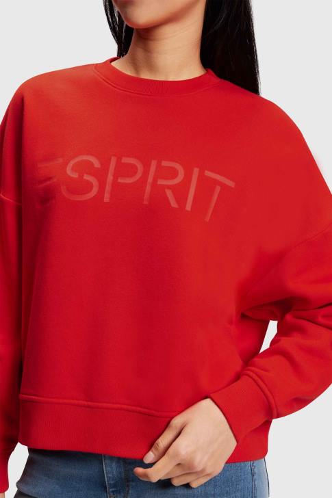 Sweatshirts & Hoodies Red Women Esprit Logo print sweatshirt V48Z465