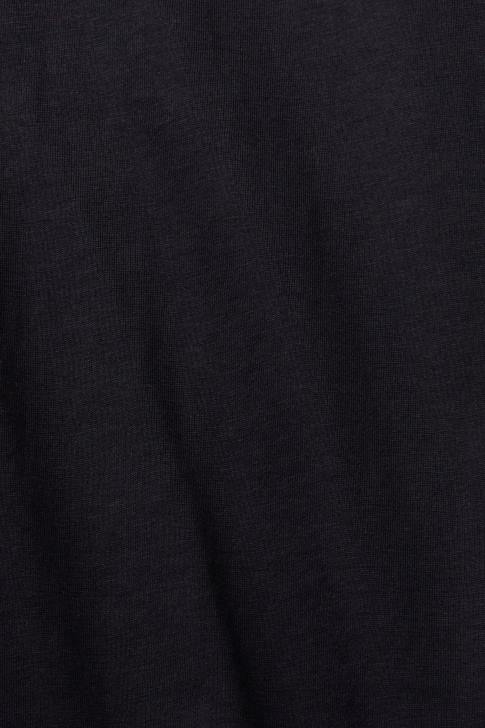 T-Shirts Black Women Esprit Cotton crewneck t-shirt V48Z454