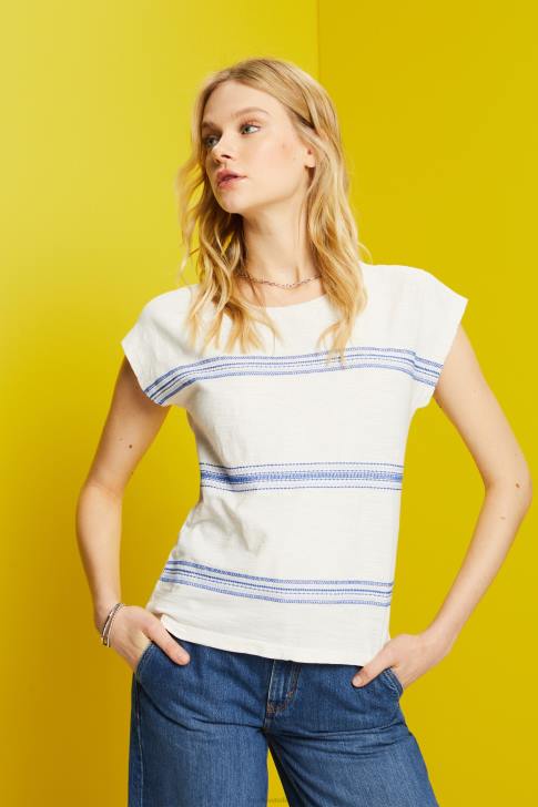 T-Shirts Ice Women Esprit Embroidered t-shirt, 100% cotton V48Z97