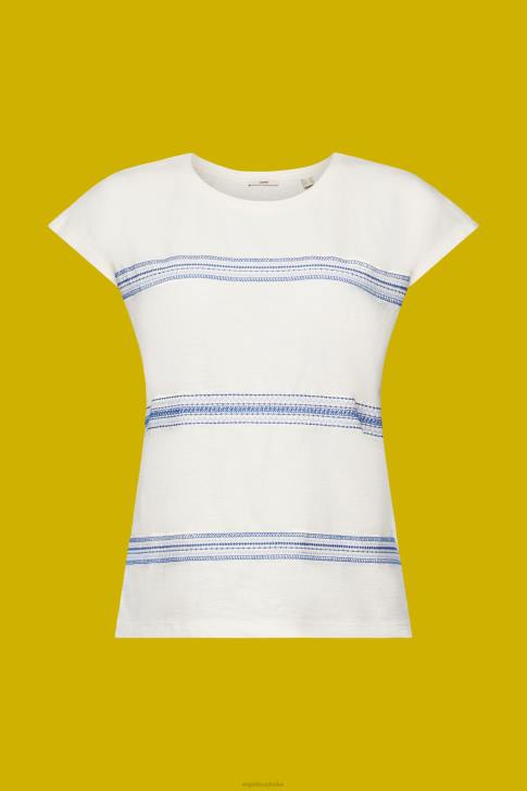 T-Shirts Ice Women Esprit Embroidered t-shirt, 100% cotton V48Z97