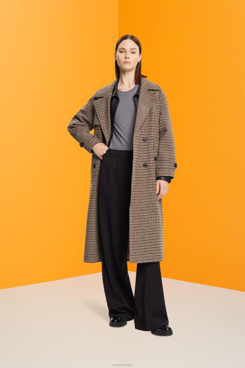 T-Shirts Medium Grey Women Esprit Cotton crewneck t-shirt V48Z455