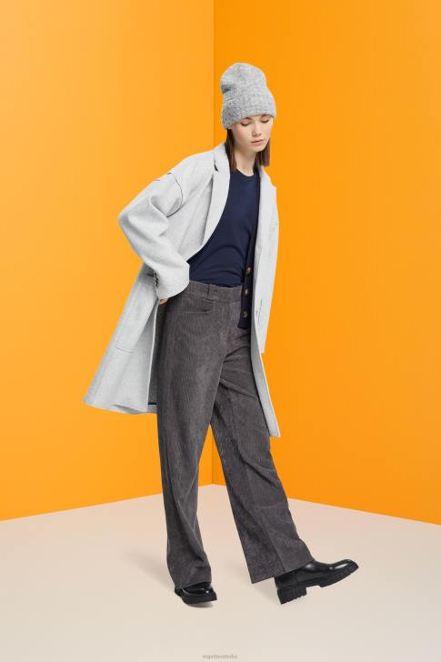 T-Shirts Navy Women Esprit Cotton crewneck t-shirt V48Z459