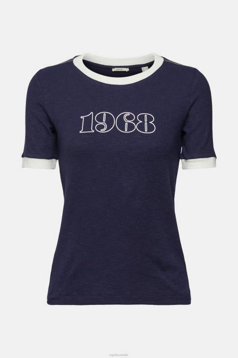 T-Shirts Navy Women Esprit Print t-shirt V48Z543