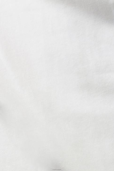 T-Shirts Off White Women Esprit Sequin applique t-shirt, TENCEL V48Z399