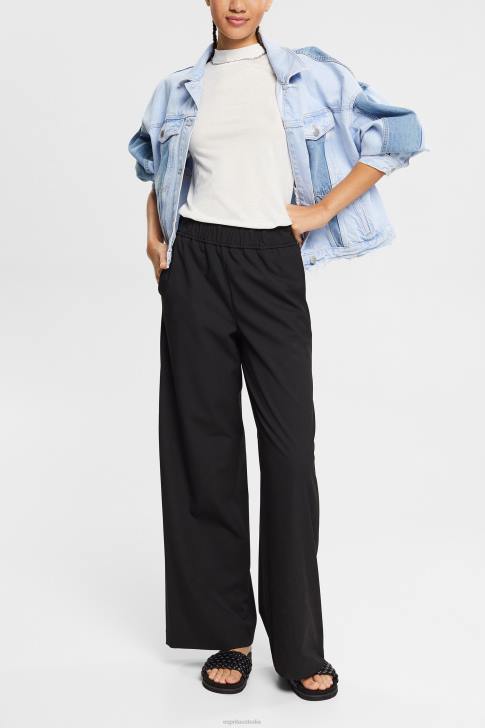 T-Shirts Off White Women Esprit With TENCEL: T-shirt with band collar V48Z562