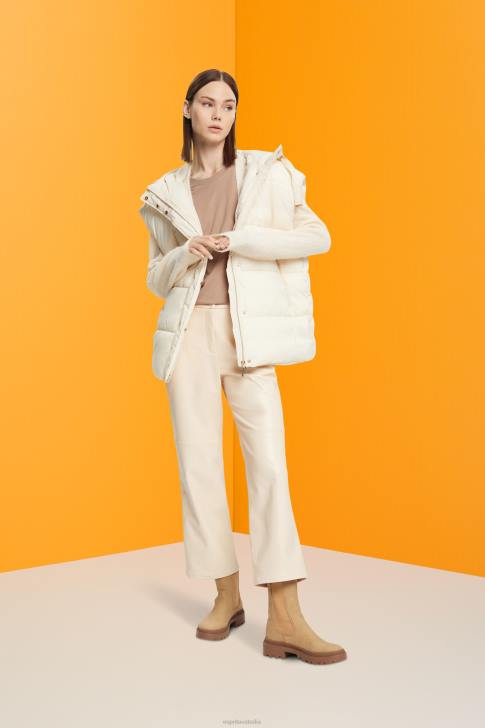 T-Shirts Taupe Women Esprit Cotton crewneck t-shirt V48Z457