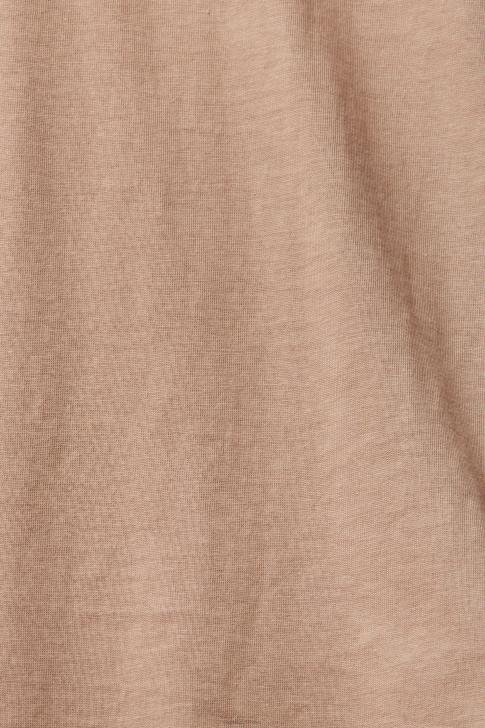 T-Shirts Taupe Women Esprit Cotton crewneck t-shirt V48Z457