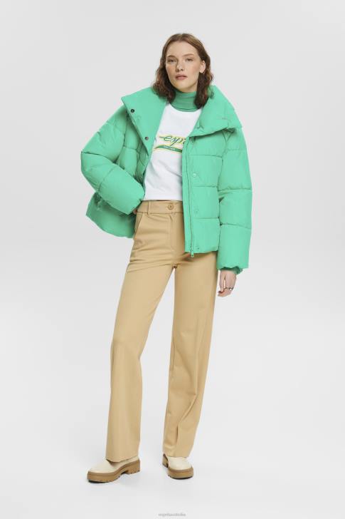 T-Shirts White Women Esprit Cotton T-shirt with printed logo V48Z142