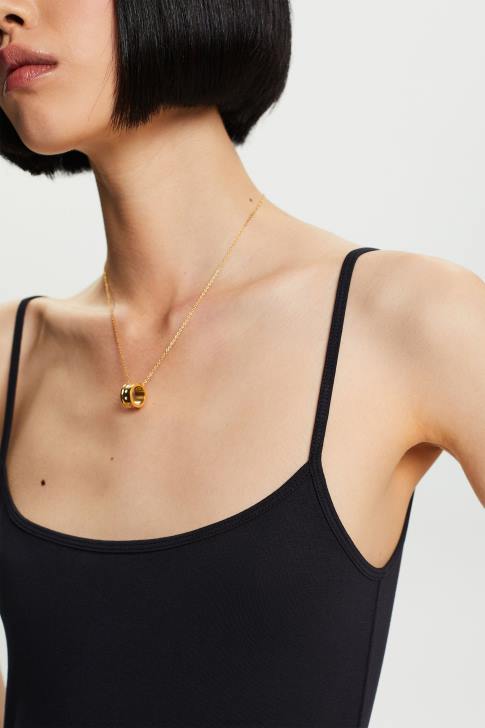 Tank Black Women Esprit Spaghetti Strap Tank Top V48Z35