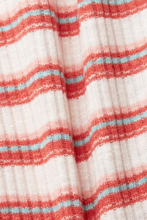 Tank Pastel Pink Women Esprit Striped Ribbed Tank Top V48Z103