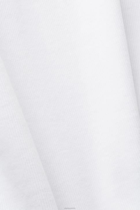 Tank White Women Esprit Ribbed tank top V48Z281