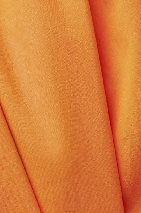 Top Orange Women Esprit Camisole top with smock, TENCEL V48Z199