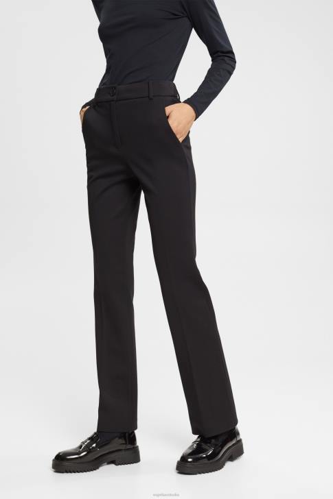 Trousers & Pants Black Women Esprit Stretchy high-rise bootcut trousers V48Z335