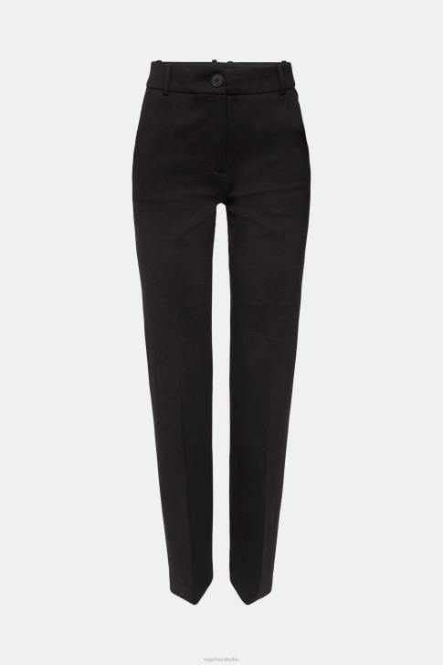 Trousers & Pants Black Women Esprit Stretchy high-rise bootcut trousers V48Z335