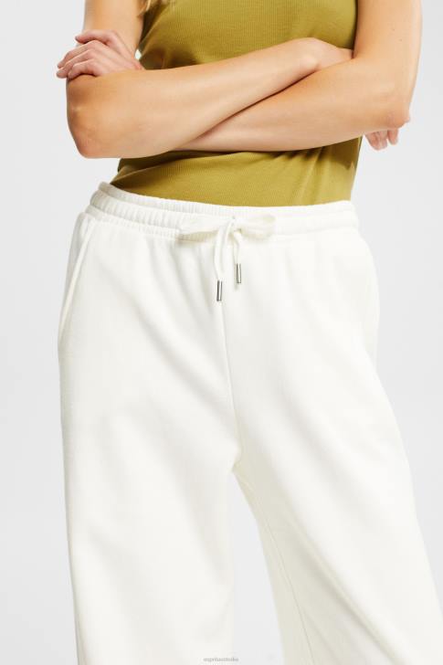 Trousers & Pants Off White Women Esprit Wide leg sweatpants V48Z527