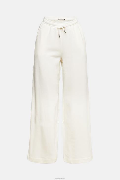 Trousers & Pants Off White Women Esprit Wide leg sweatpants V48Z527