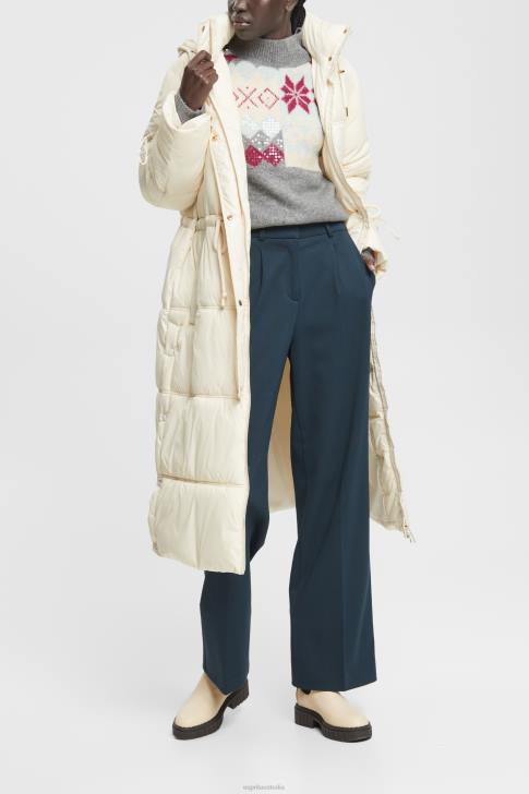 Trousers & Pants Petrol Blue Women Esprit Wide leg trousers V48Z437