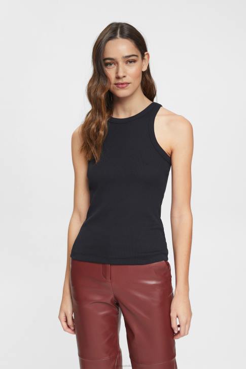 Vest Black Women Esprit Vest top V48Z31