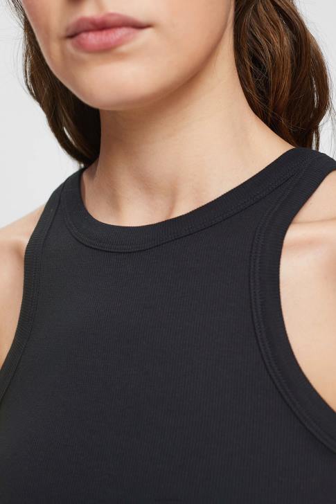 Vest Black Women Esprit Vest top V48Z31